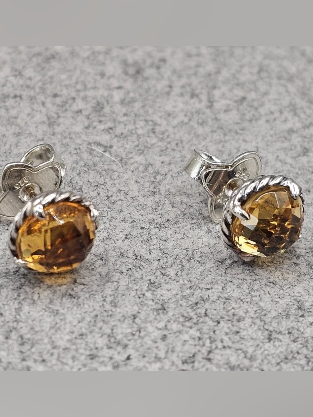 David Yurman Chatelaine earrings in Citrine - Picture 4 of 5
